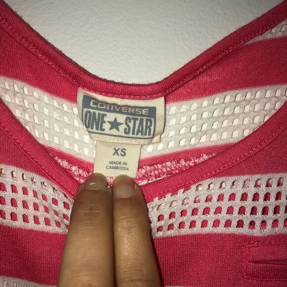 Converse ONE STAR Women’s Mesh Tunic Shirt - Picture 3 of 5